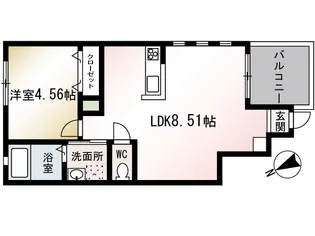 VIVACE【1階】の間取り