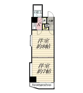 シーサイドビラ鵠沼【2階】の間取り