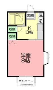 トヒロアパート【201号室】の間取り