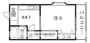 パークサイド【2階】の間取り