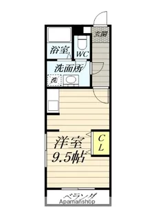 フォレスト城山【2階】の間取り