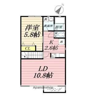 ヴィラージュつばさ【2階】の間取り