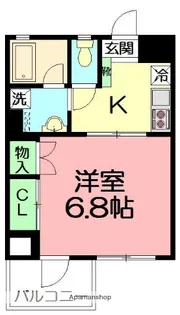 クリビア湘南【1階】の間取り