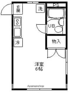 サンコート浜竹【2階】の間取り