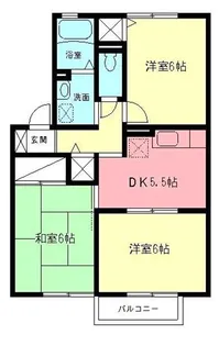 プランドールNT【102号室】の間取り