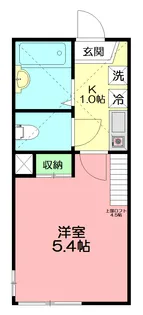 ナチュール湘南台【2階】の間取り