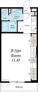 リブリ・FEELーM湘南Ⅲ【2階】の間取り