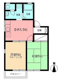 アベニュー湘南【2階】の間取り