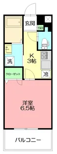 セレーノKIRIKUBO【2階】の間取り