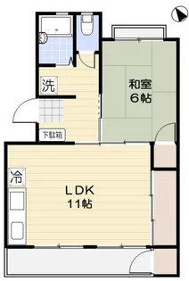 アベニュー原宿【3階】の間取り