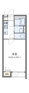 クレイノ優【2階】の間取り