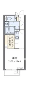 ミランダ宿町【2階】の間取り