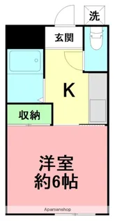 大根スカイリッチマンション【2階】の間取り