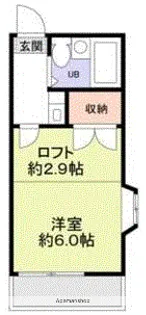アーク鴨宮【2階】の間取り
