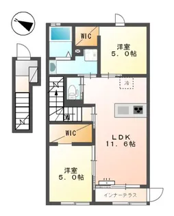 フォレスタ湘南【2階】の間取り