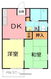 寿ネスⅠ【2階】の間取り