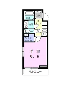 サウスⅡ【1階】の間取り