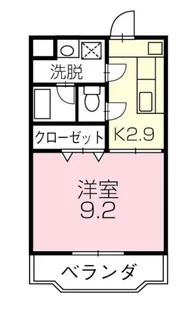 スタープラザII【302号室】の間取り