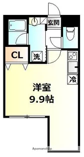ブラウンナッツ【1階】の間取り
