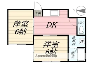 ミツミハイム【1階】の間取り