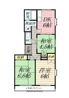 田中第2ビル【3階】の間取り