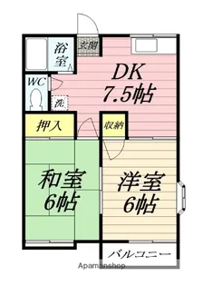 グランデュールYANO【2階】の間取り