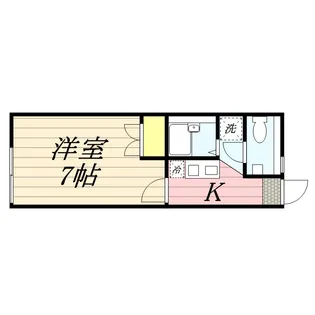 プレジールドリームハイツ【1階】の間取り