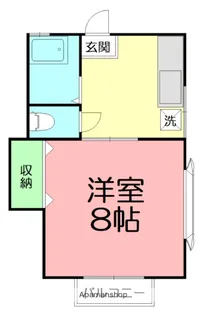 コーポシーガル【1階】の間取り