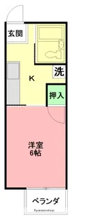 シティハイムエクセルⅡ【2階】の間取り