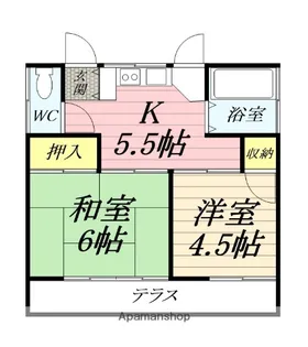 神奈川県小田原市曽比【一戸建】の間取り