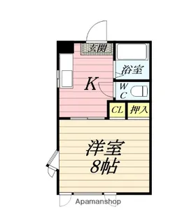 エスポワールⅠ【2階】の間取り