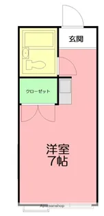 コーポ和田【1階】の間取り