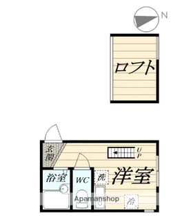 プライムテラス大和A棟【2階】の間取り