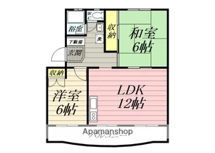 シャトルⅠ【402号室】の間取り