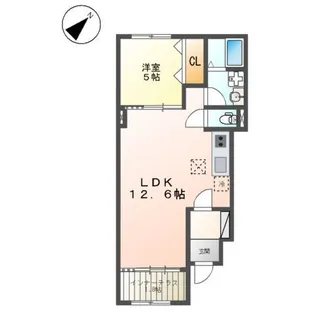 エクセレントYKⅡ【1階】の間取り