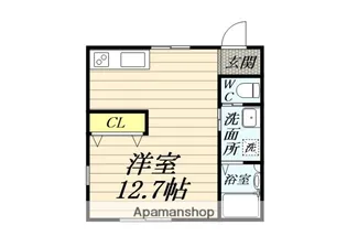 パークサイドハイツ【2階】の間取り