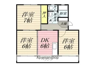 ファミーユ山田【2階】の間取り