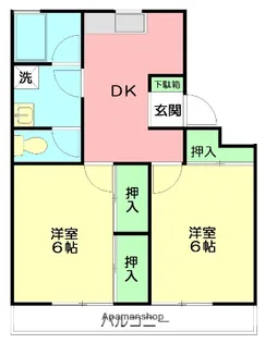 アショカニー・ペペロミア【2階】の間取り