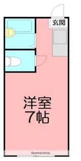 パレーシャル湘南館Ⅱ【1階】の間取り