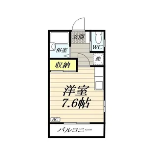 ハイツNANA【2階】の間取り