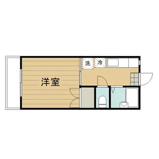ピュアタウン東海大学駅前【1階】の間取り