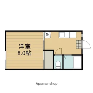 エクセレントベルA【2階】の間取り