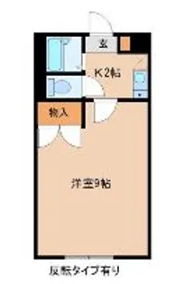 レオパレス小清水【2階】の間取り