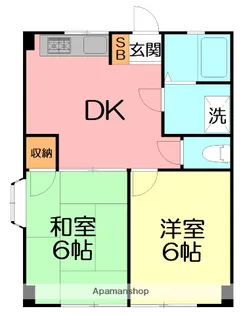 曽我マンション【3階】の間取り