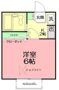 ポートヴィラ湘南【2階】の間取り