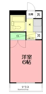 ベルシャトー【2階】の間取り