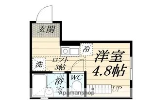 プライムテラス南林間Ⅲ【1階】の間取り