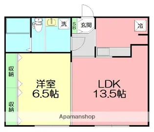 クロノスディオ【1階】の間取り