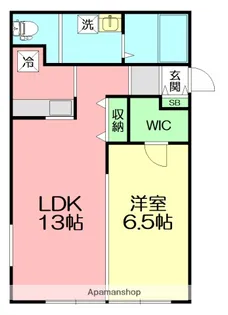 クロノスディオ【1階】の間取り