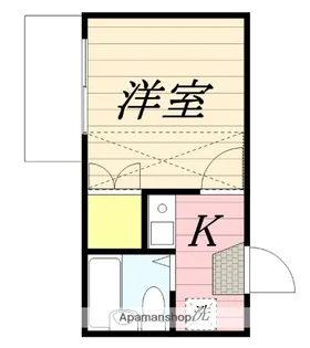 アステル藤沢【105号室】の間取り